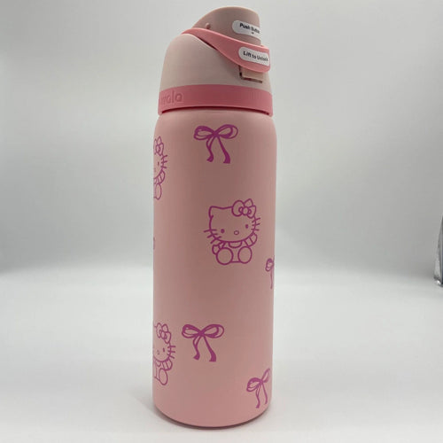 Owala x Hello Kitty 32 oz Pink Rose Quartz Water Bottle Limited Edition
