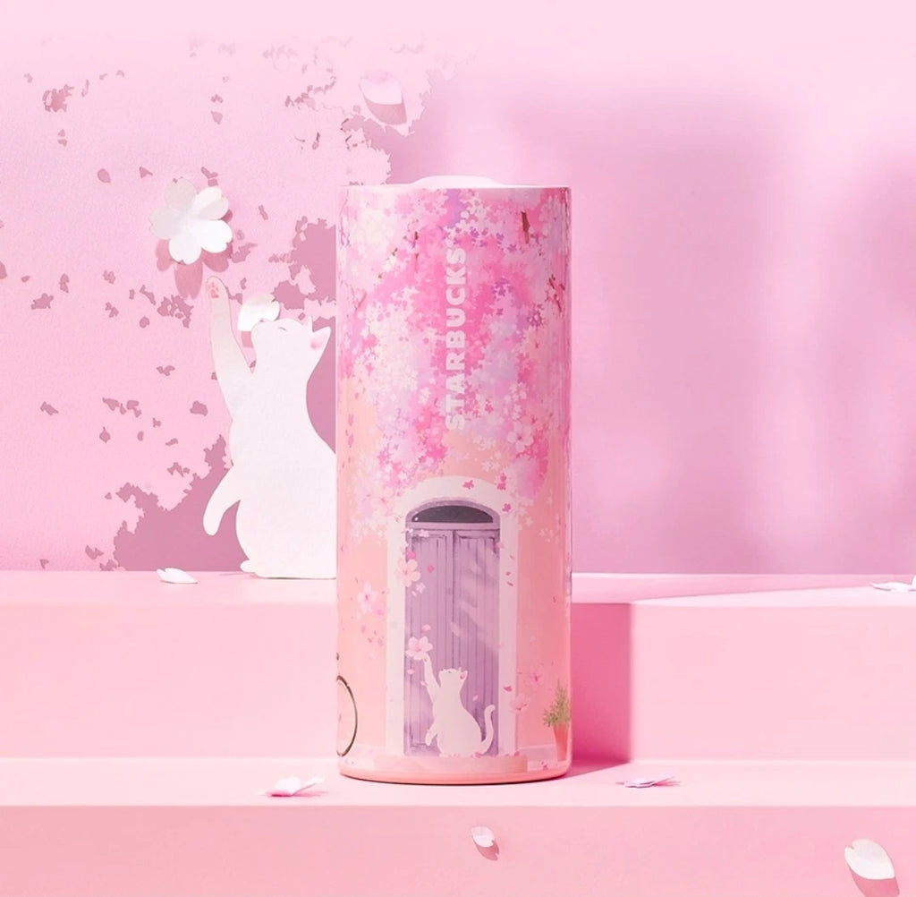 Starbucks Korea 2026 Cherry Blossom MD SS Blooming Leo Tumbler 473ml