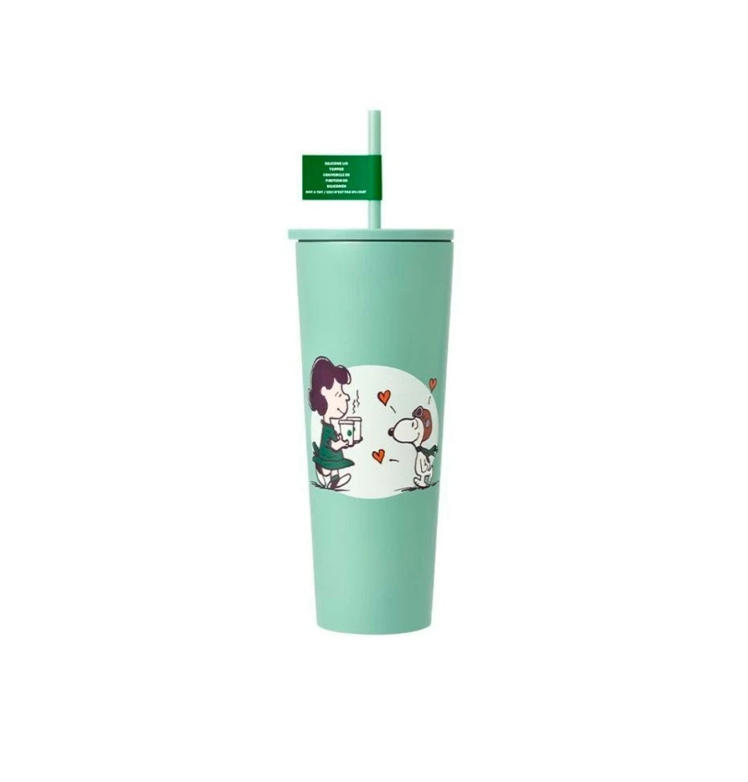 Starbucks Korea 2026 PEANUTS Snoopy Tumbler Cup Mug Bearista Keychain Coldcup MD