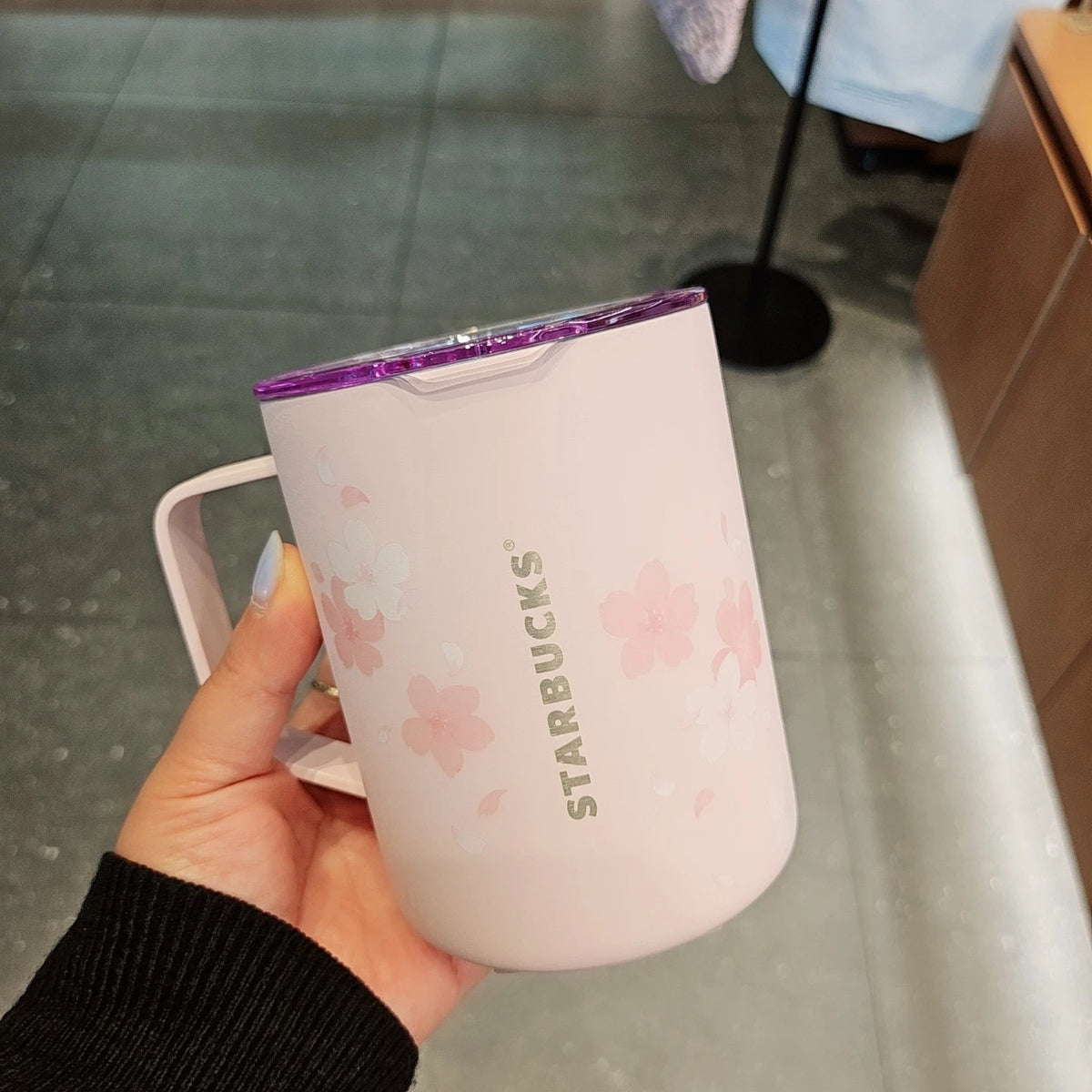 Starbucks Korea 2026 Cherry Blossom MD SS Blooming Debbie Tumbler 473ml
