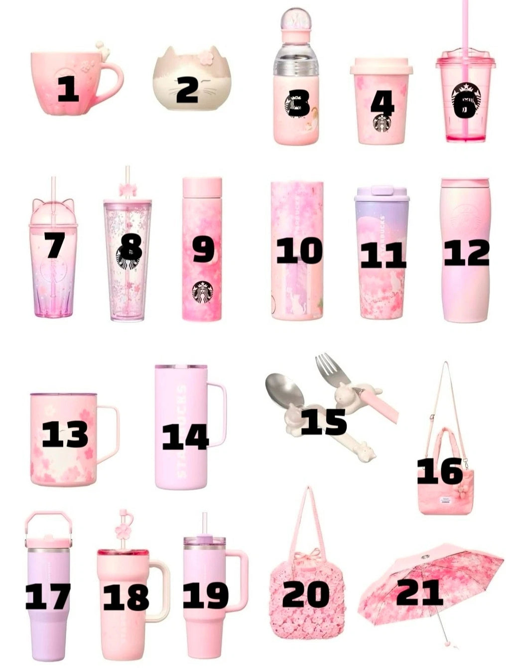 Starbucks Korea 2026 Cherry Blossom MD Blooming Tumbler Mug Cold Cup