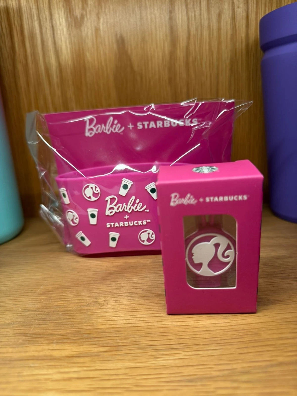 Starbucks X Barbie Reusable Cup Size 16 oz + Cup Sleeve + Stopper 2025