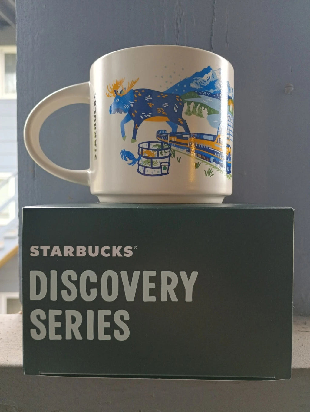 Starbucks ALASKA 14oz Coffee Mug DISCOVERY SERIES *NEW IN BOX* *FREE SHIPPING*