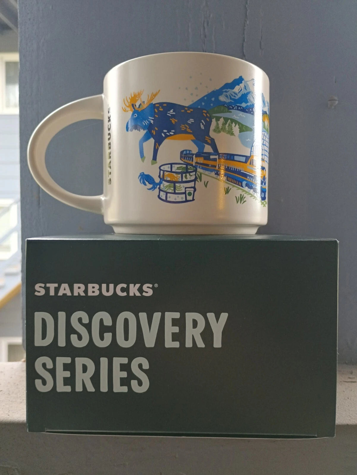Starbucks ALASKA 14oz Coffee Mug DISCOVERY SERIES *NEW IN BOX* *FREE SHIPPING*