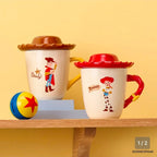 Starbucks Korea 2026 Toy Story Woody &amp; Jessie Mug 2P Set 350ml 11.83oz Limited