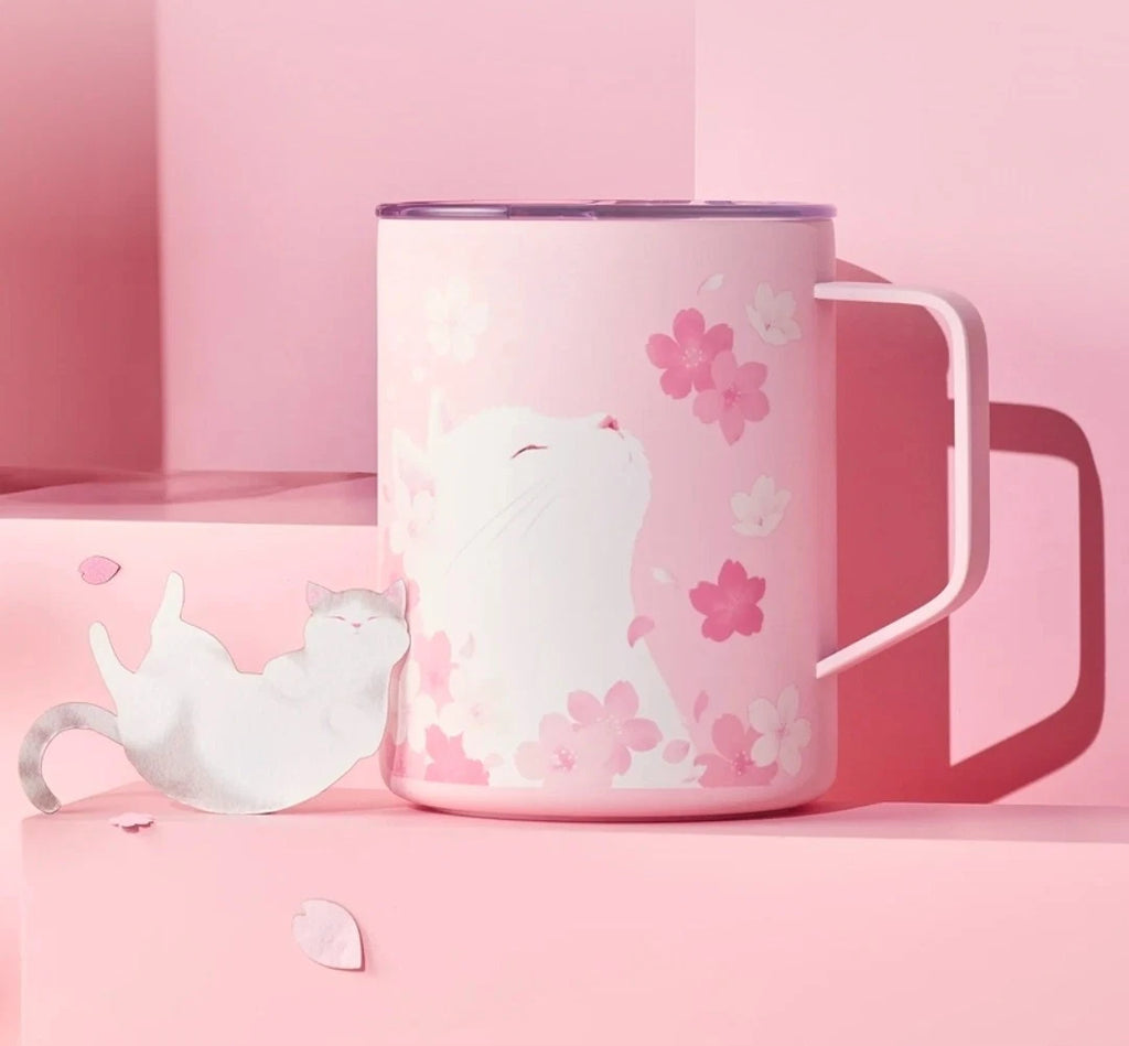 Starbucks Korea 2026 Cherry Blossom MD SS Blooming Debbie Tumbler 473ml