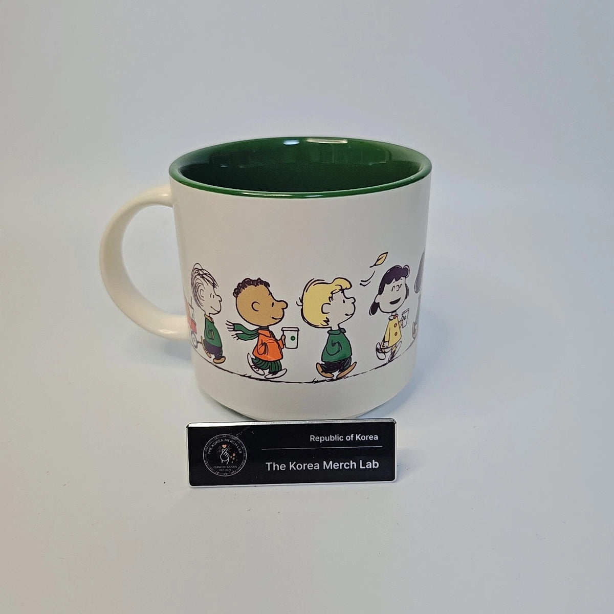 Starbucks Korea 2026 Peanuts Snoopy Mug Cup MD Pumpkin 414ml 14oz Authentic