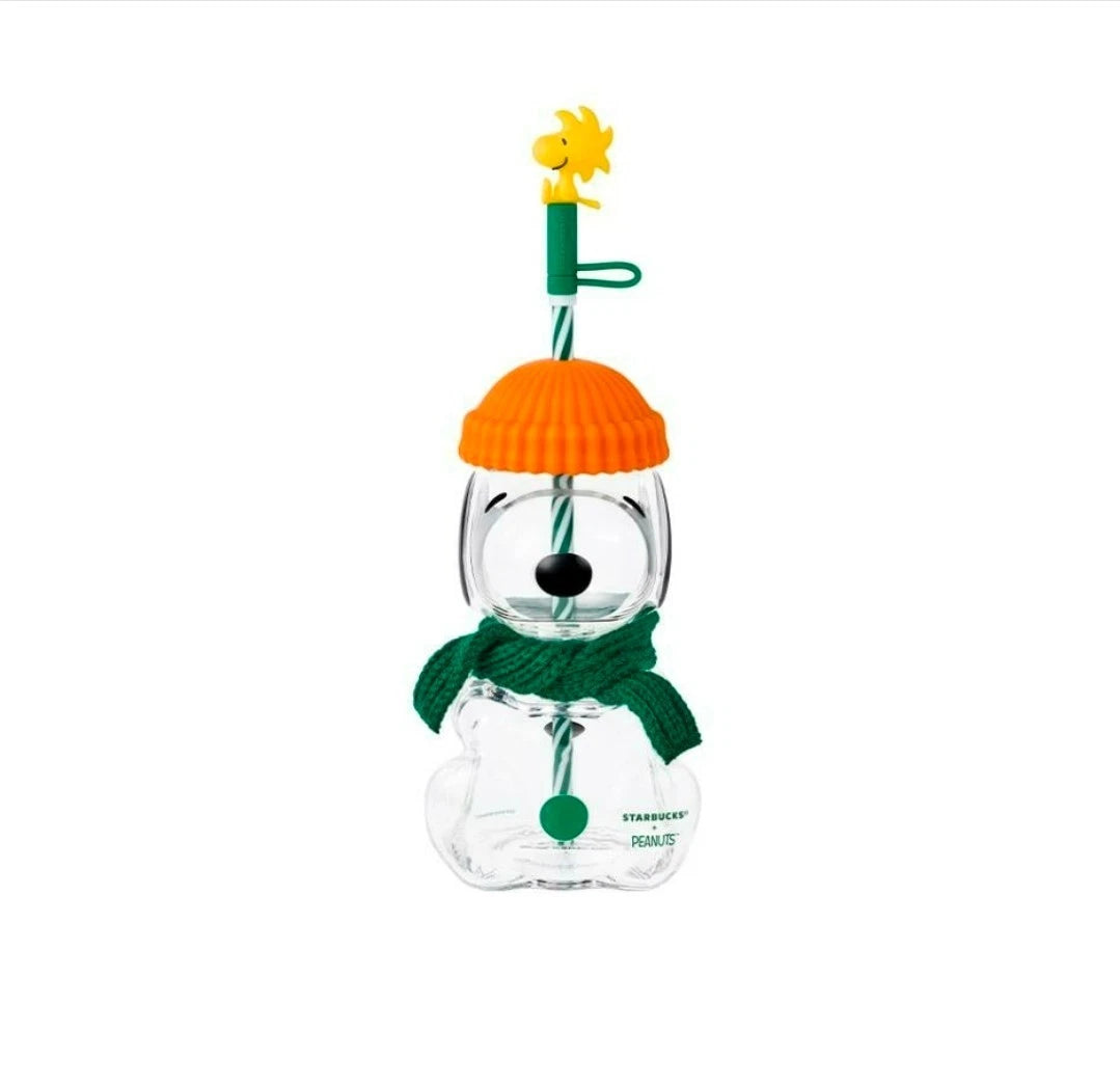 Starbucks Korea 2026 PEANUTS Snoopy Tumbler Cup Mug Bearista Keychain Coldcup MD