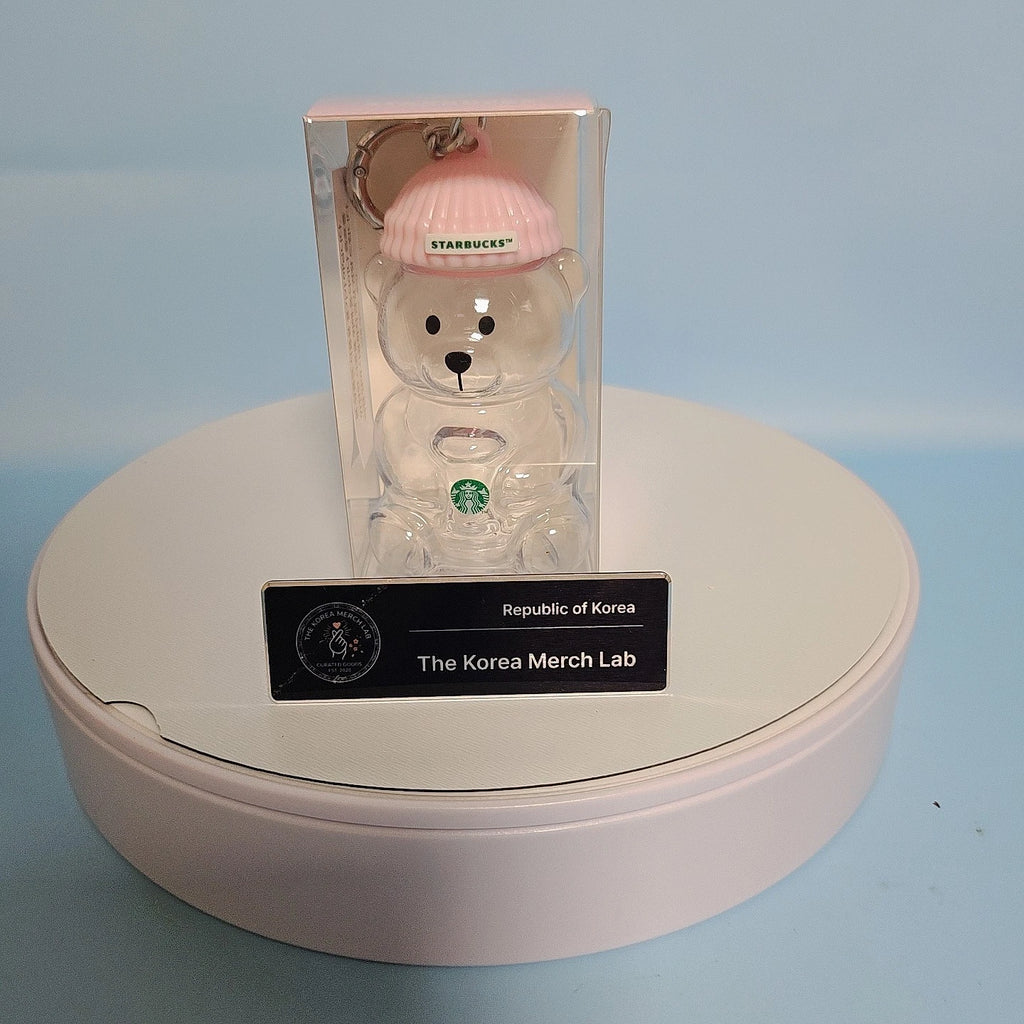 Starbucks Korea Bearista Miniature Keychain Keyring 2 Types Pink Green MD