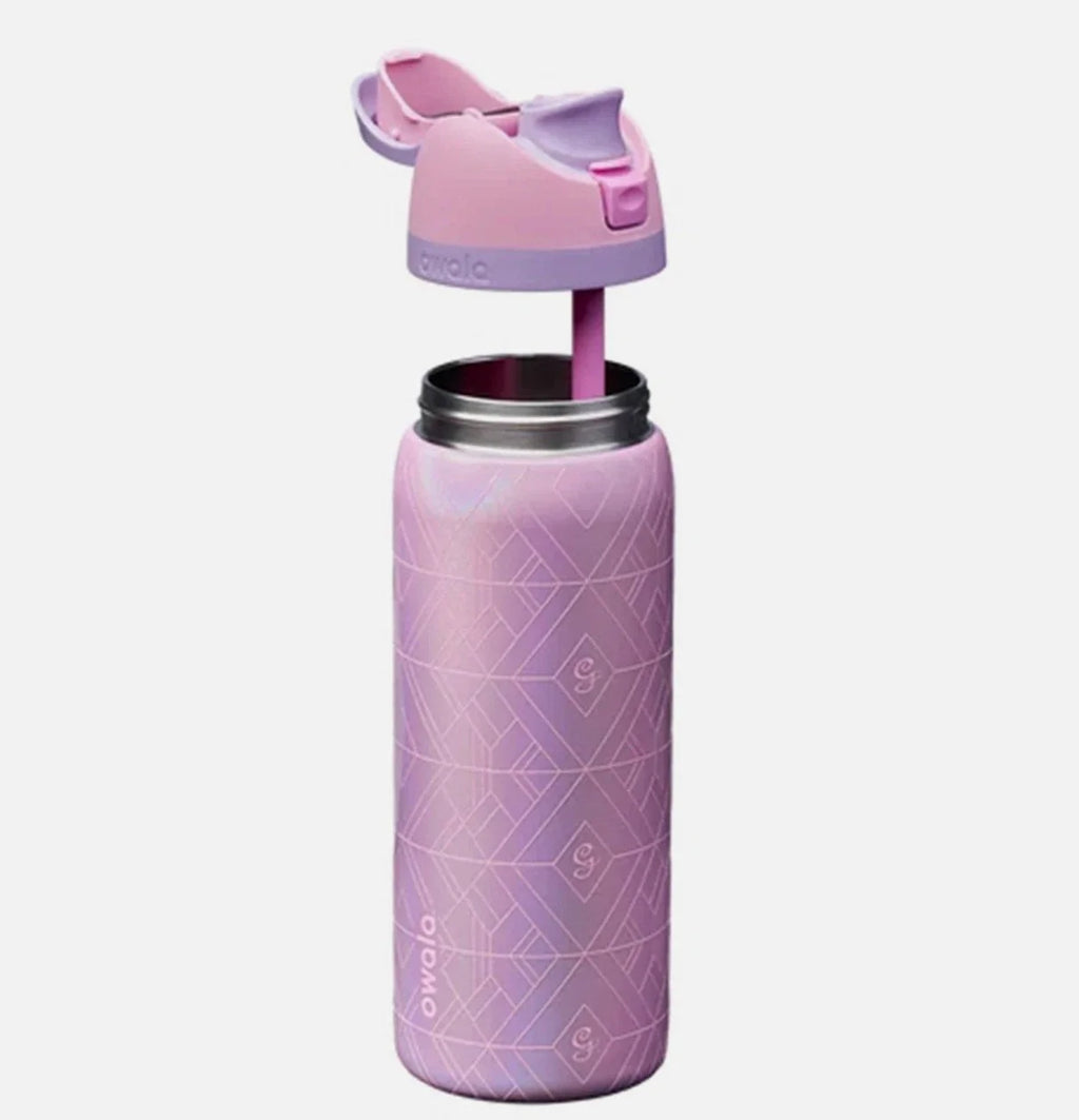 pink Owala Wicked For Good Elphaba 32oz Freesip Water Bottle FreeShipp
