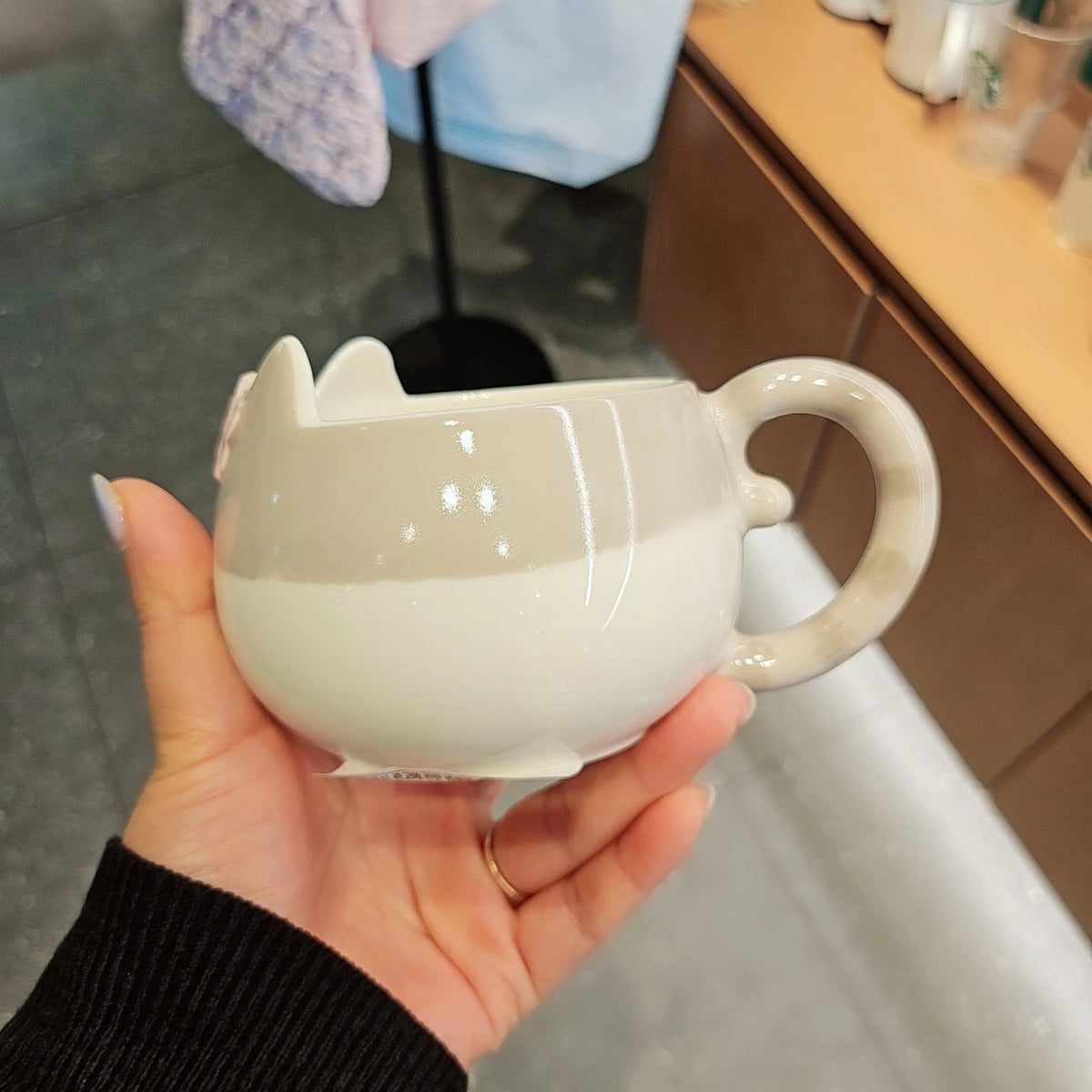 Starbucks Korea 2026 Cherry Blossom MD Blooming Cat Mug 237ml