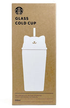 Starbucks Korea 2026 Cherry Blossom Blooming Cat Glass Cold Cup 500ml Limited