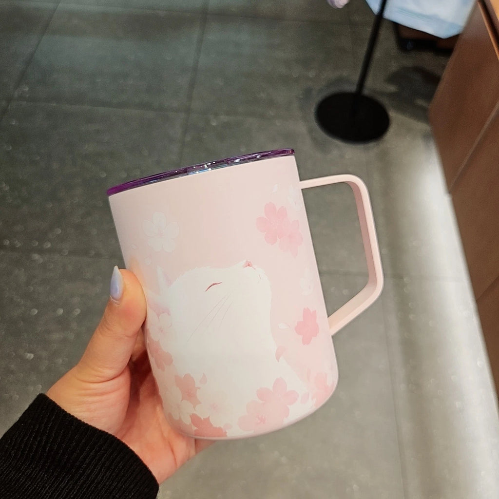 Starbucks Korea 2026 Cherry Blossom MD SS Blooming Debbie Tumbler 473ml