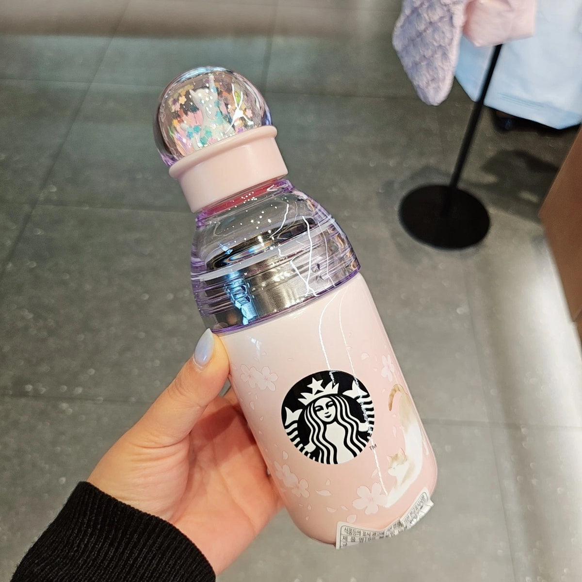 Starbucks Korea 2026 Cherry Blossom MD SS Blooming Bubble WB 473ml